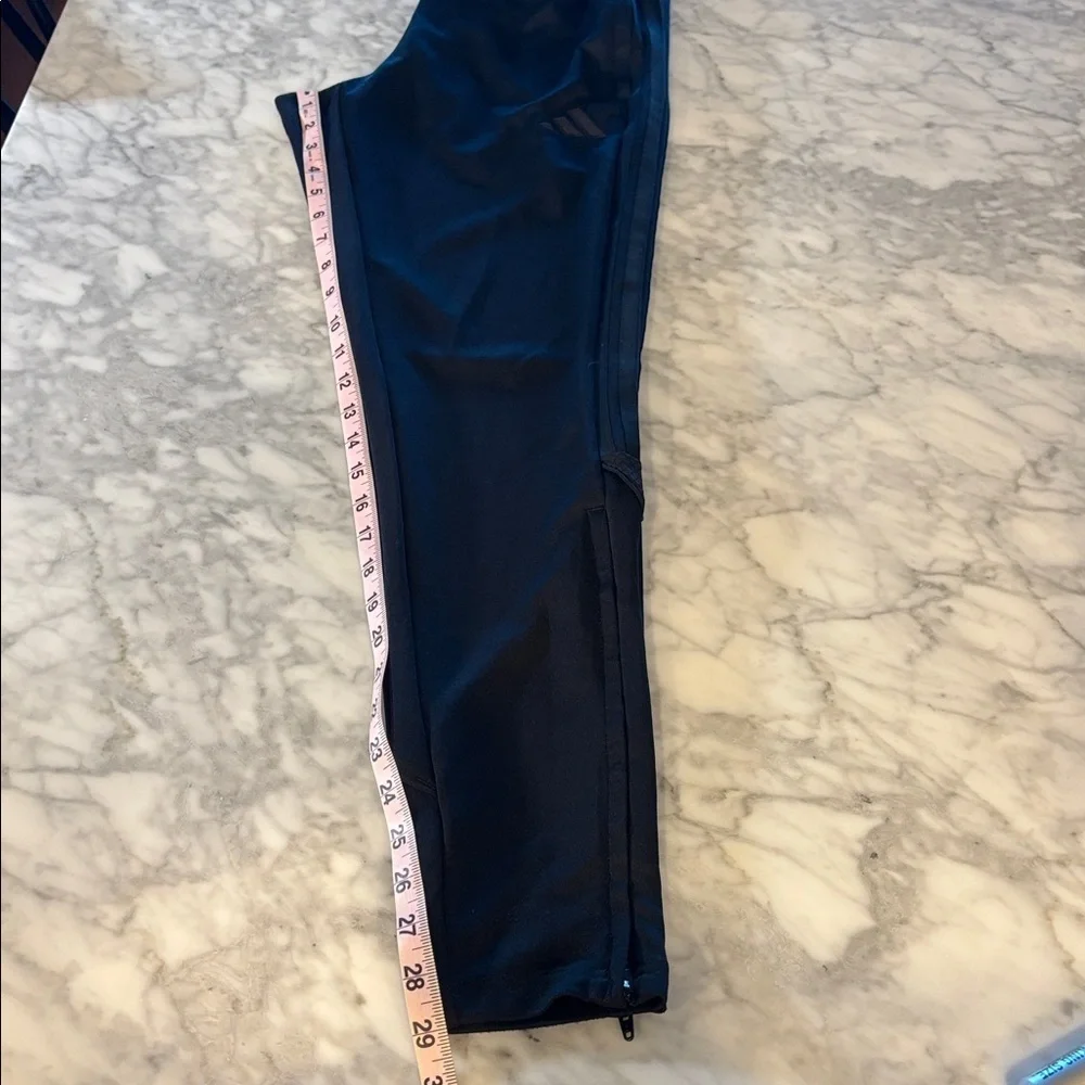 adidas Men's black tiro Joggers, size small
